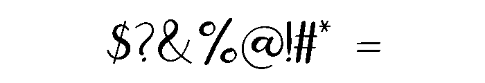 Jomblo Font OTHER CHARS