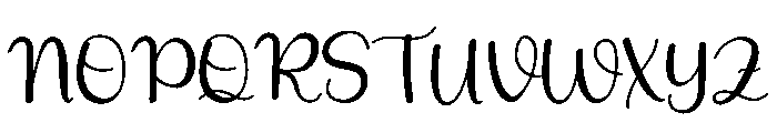 Jomblo Font UPPERCASE
