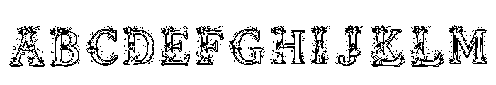 Jon Regular Font UPPERCASE
