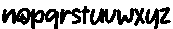 Jonety Font LOWERCASE