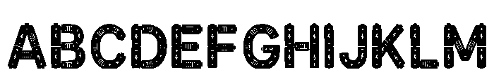 Jonny Regular Font UPPERCASE