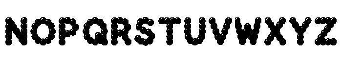 Jorel Regular Font LOWERCASE