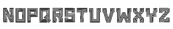 Joshua Regular Font LOWERCASE