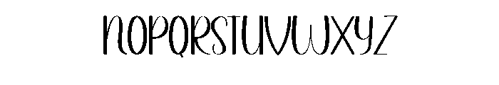 Journal Cards Font UPPERCASE