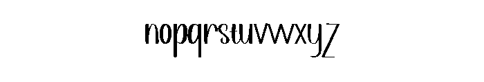 Journal Cards Font LOWERCASE