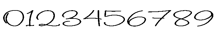 Journal Graduation Font OTHER CHARS
