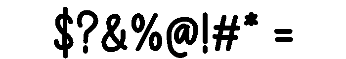 Journal Note Font OTHER CHARS