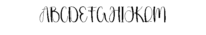 Journal Pages Font UPPERCASE