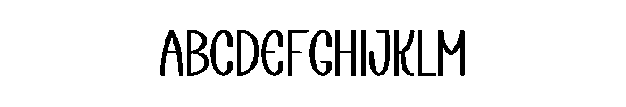 Journal Paper Font UPPERCASE