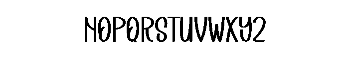Journal Paper Font UPPERCASE