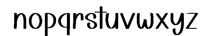 Journal Raven Font LOWERCASE