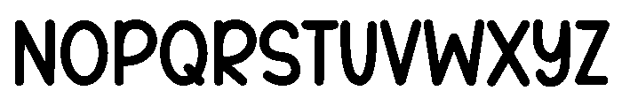 Journal Saturday Font LOWERCASE