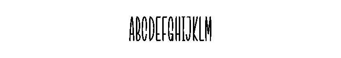 Journal School Font UPPERCASE