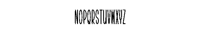 Journal School Font UPPERCASE