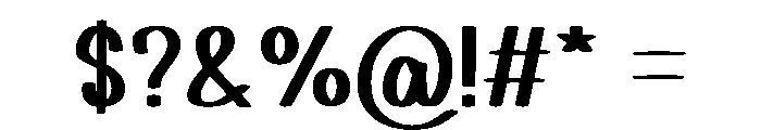 Journal Sketch Font OTHER CHARS