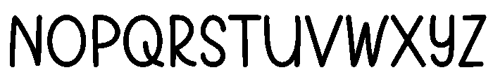 Journal Stickers Font LOWERCASE