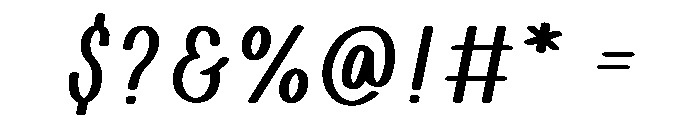 Journal time Font OTHER CHARS