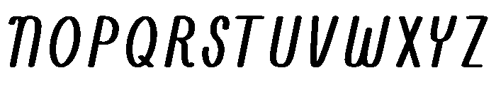 Journal time Font UPPERCASE