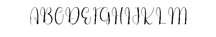 Journals1 Font UPPERCASE