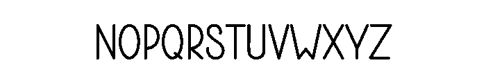Journey March Font UPPERCASE