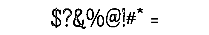 Journeyverse Font OTHER CHARS