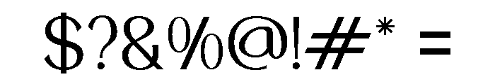 Jovencua Regular Font OTHER CHARS