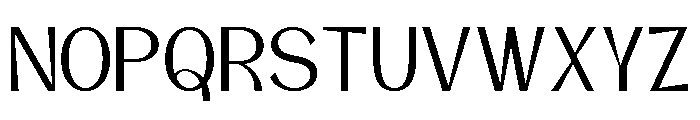 Jovencua Regular Font UPPERCASE