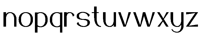 Jovencua Regular Font LOWERCASE