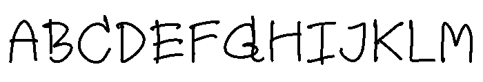 Joy FLo Font UPPERCASE