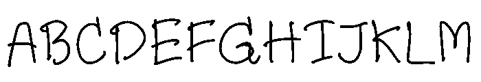 JoyMe Fu Font UPPERCASE