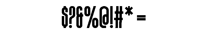 Joya Sans Bold Font OTHER CHARS