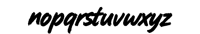 Joyboi Font LOWERCASE