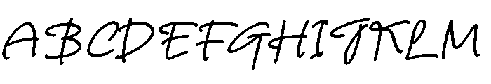 Joybright Italic Font UPPERCASE