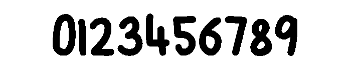 Joyful Cheerful Regular Font OTHER CHARS