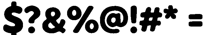 Joyful Christmas Sans Regular Font OTHER CHARS