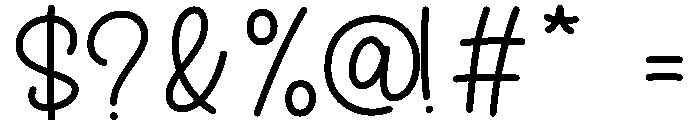 Joyful Duo Regular Font OTHER CHARS
