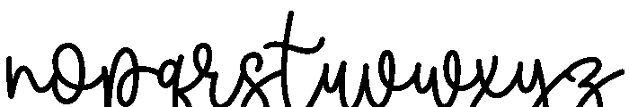 Joyful Duo Regular Font LOWERCASE