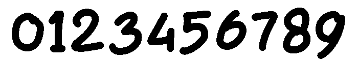 Joyful Friendly Regular Font OTHER CHARS