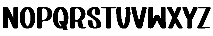 Joyful Scribble Font UPPERCASE