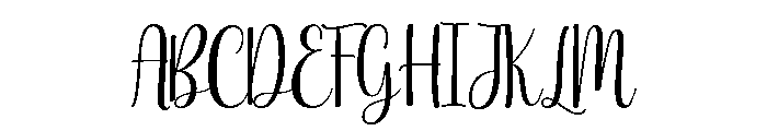 Joyful Season Regular Font UPPERCASE