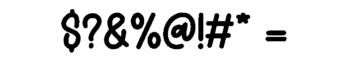 Joyful Spirit Regular Font OTHER CHARS