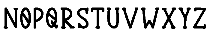 Joyful Tulip Regular Font UPPERCASE