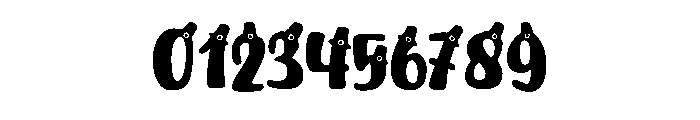 Joyful Turkey Font 1 Font OTHER CHARS