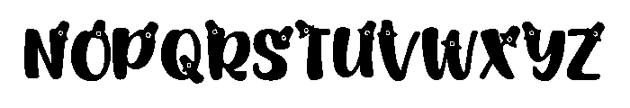 Joyful Turkey Font 1 Font LOWERCASE