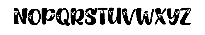 Joyful Turkey Font 2 Font LOWERCASE
