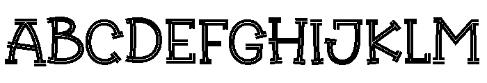 Joyful Twisting Regular Font UPPERCASE