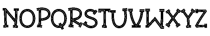 Joyful Twisting Regular Font UPPERCASE