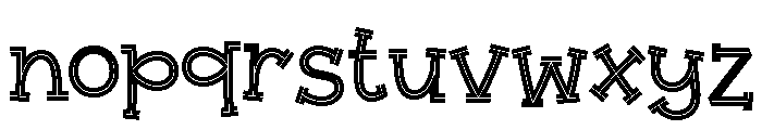 Joyful Twisting Regular Font LOWERCASE