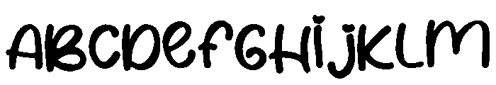 Joyful_Vellum Font UPPERCASE
