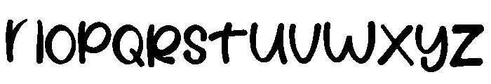 Joyful_Vellum Font UPPERCASE
